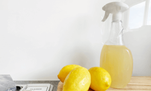 Homemade plastic-free cleaning spray