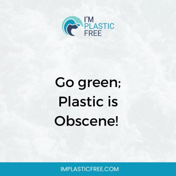 Catchy No Plastic Slogans I M Plastic Free